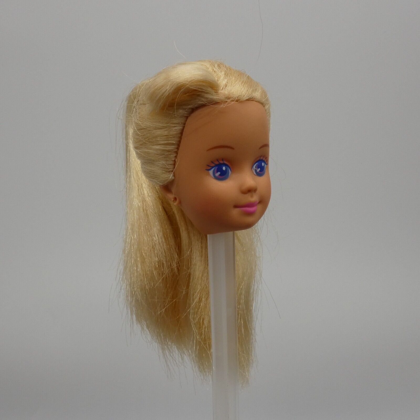 Barbie Skipper Cool Crimp Doll Head Only Blonde Hair 1994 Mattel 11179