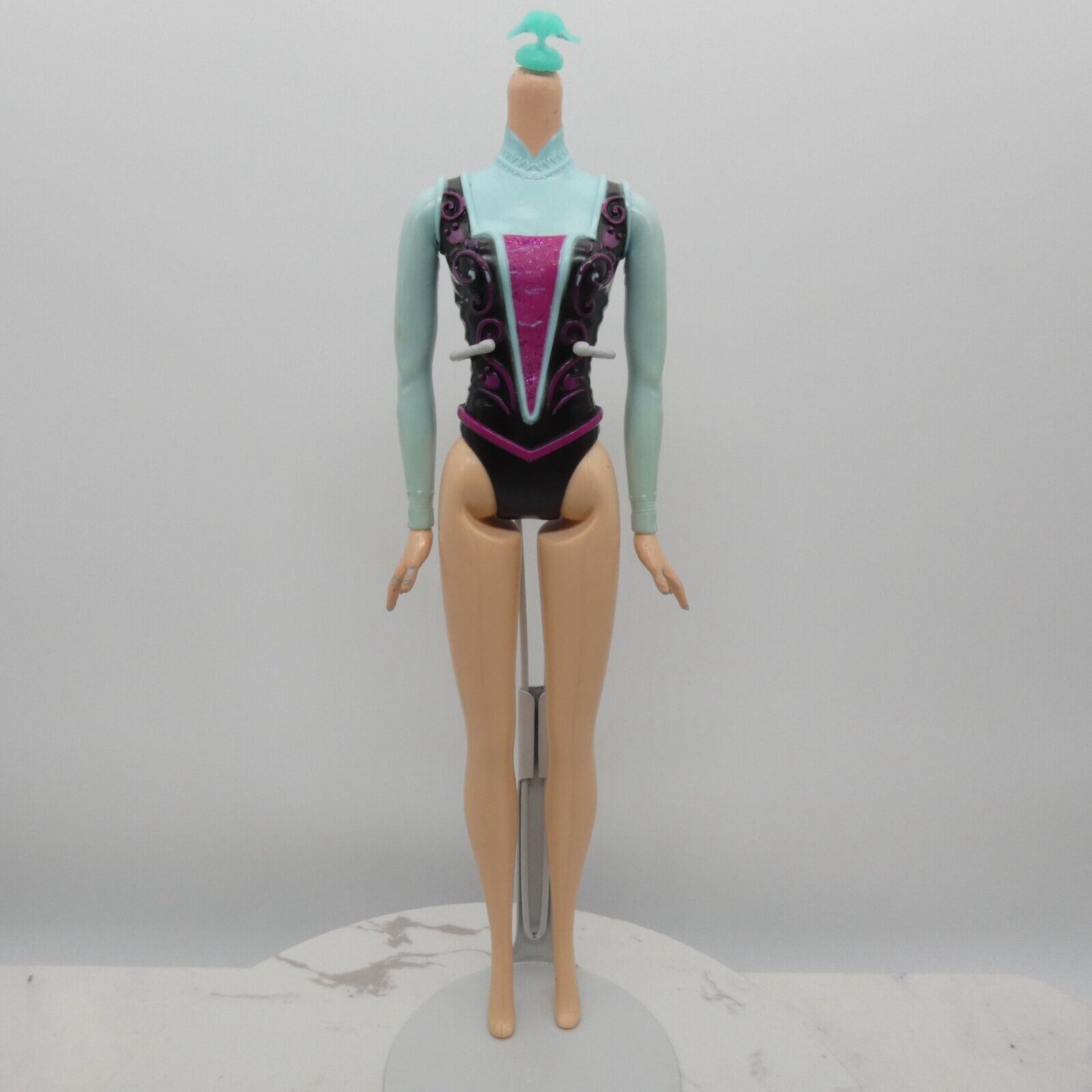 Disney Frozen Anna Doll Body Molded Top For Repaint Mattel CFB81