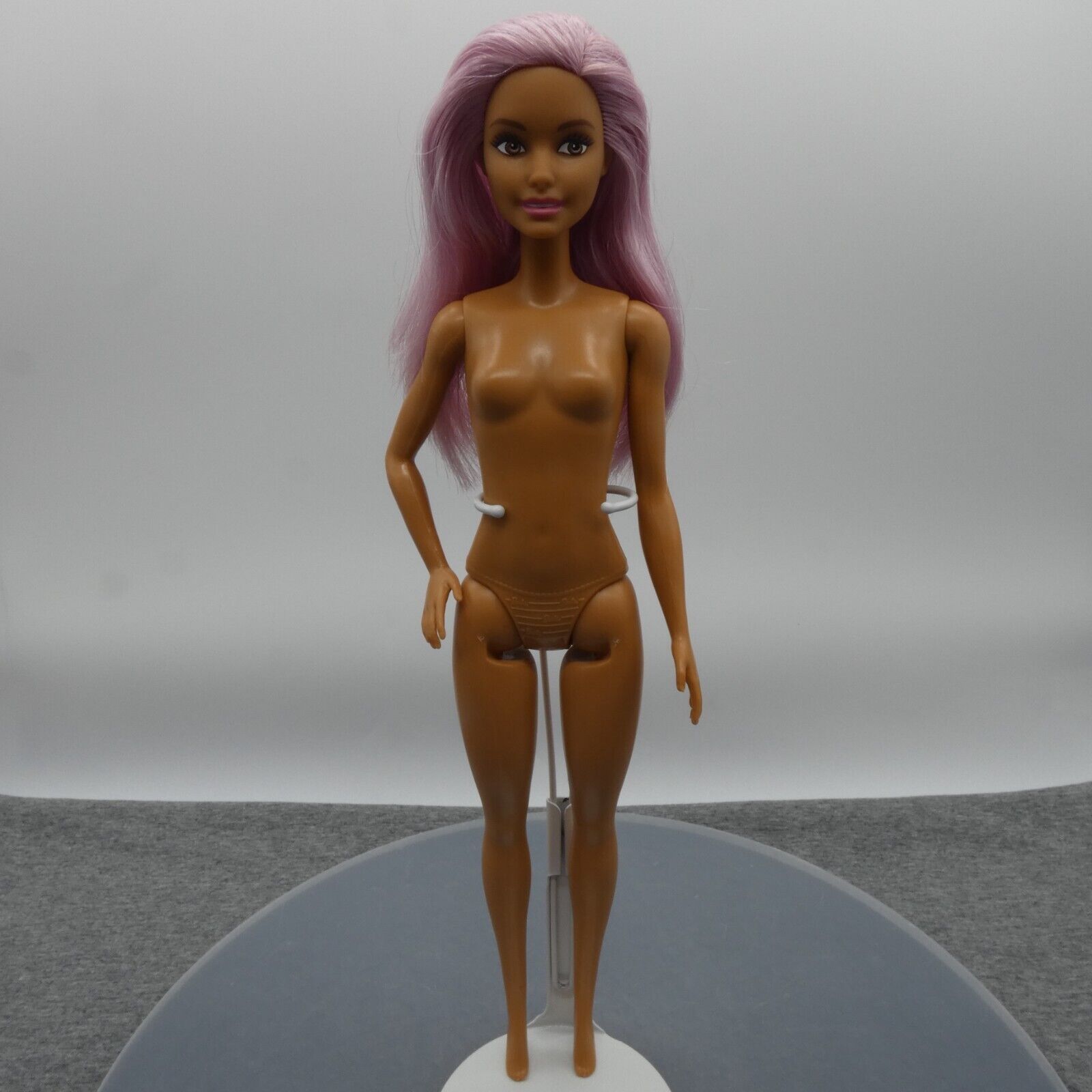 Barbie Careers Pop Star Doll Neysa Face 2019 Purple Side Glance Nude FXN98