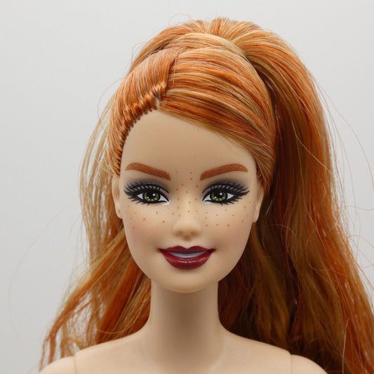 Barbie 2024 Holiday Red Head Hybrid Doll Generation Girl Face Made To Move JBF67