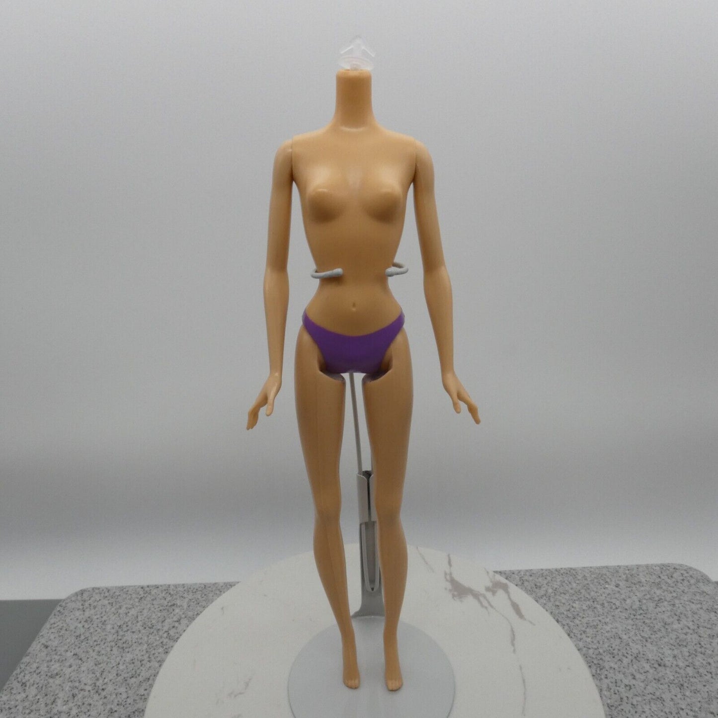 Disney Store London Princess Doll Body Light Skin Articulated Purple Panties