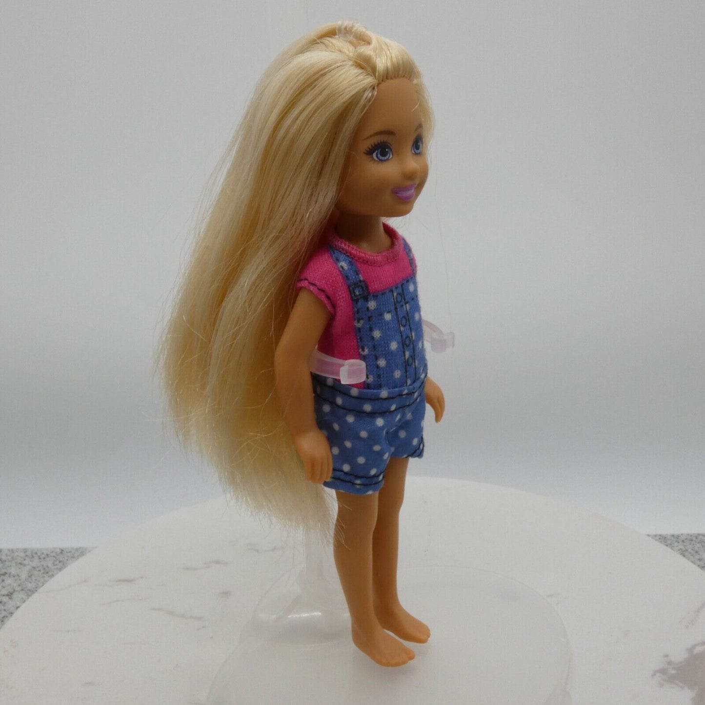 Barbie Camping Fun Chelsea Doll Blonde Medium Light Skin Tone Overalls DYX05