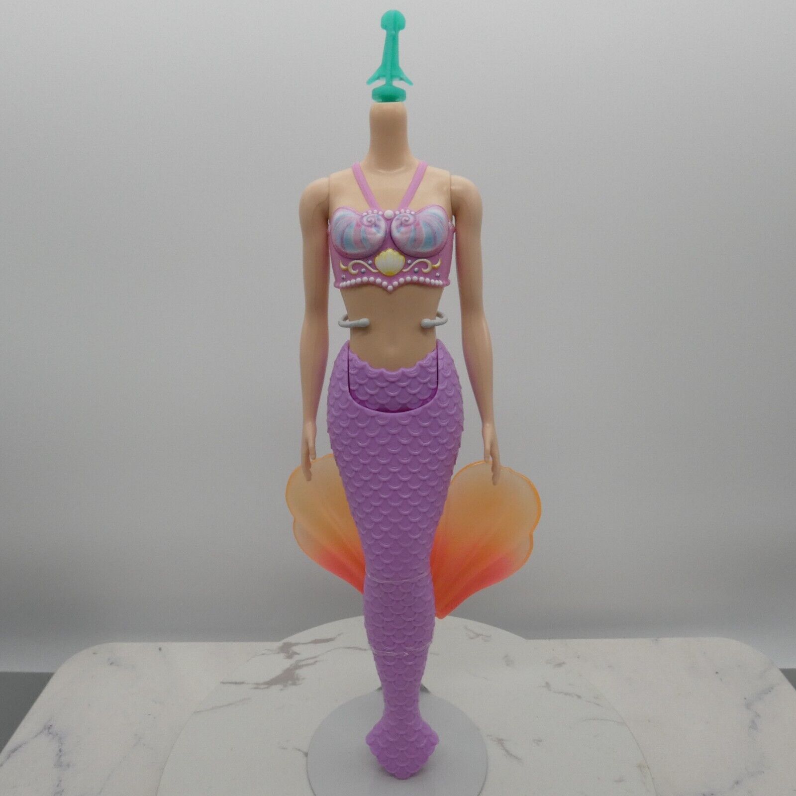 Barbie Dreamtopia Mermaid Doll Body Light Skin Purple Pink Tail 2023 HRR06 B