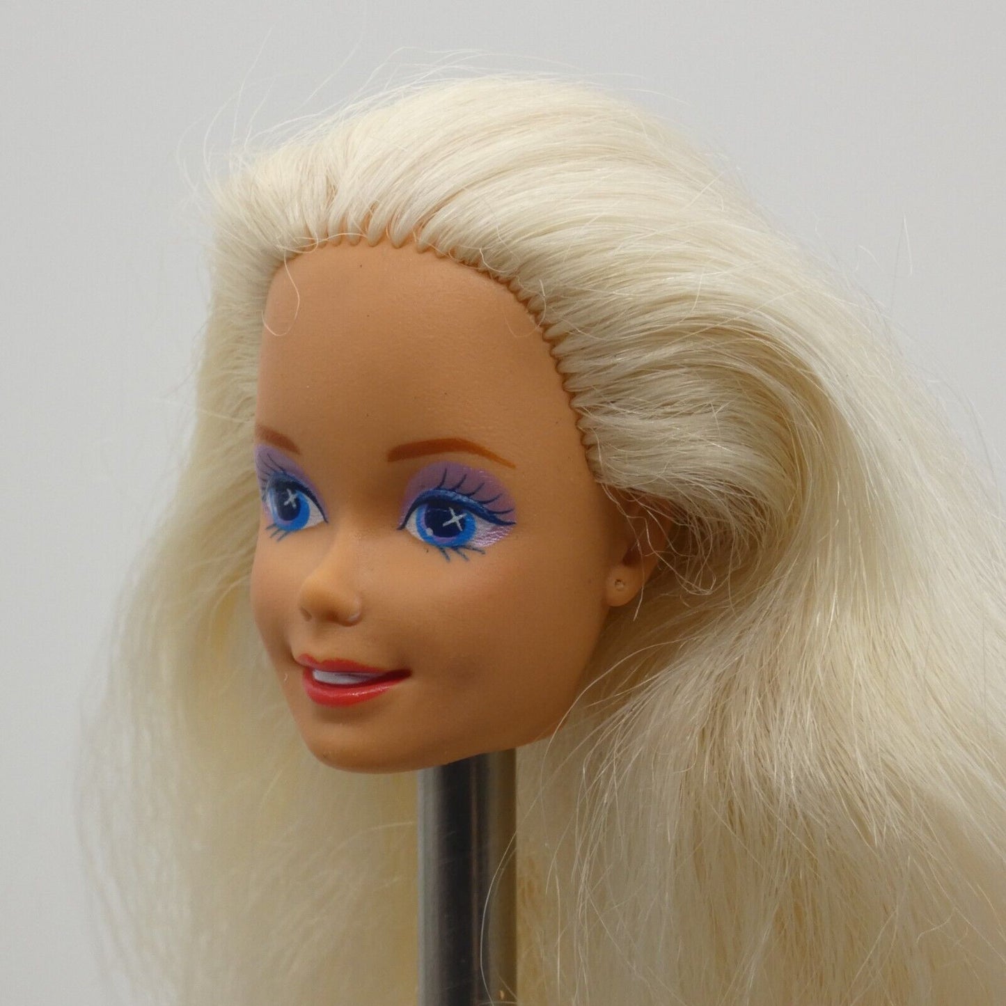 Barbie Red Romance Doll Head Blonde SuperStar Face #3161 Mattel 1993