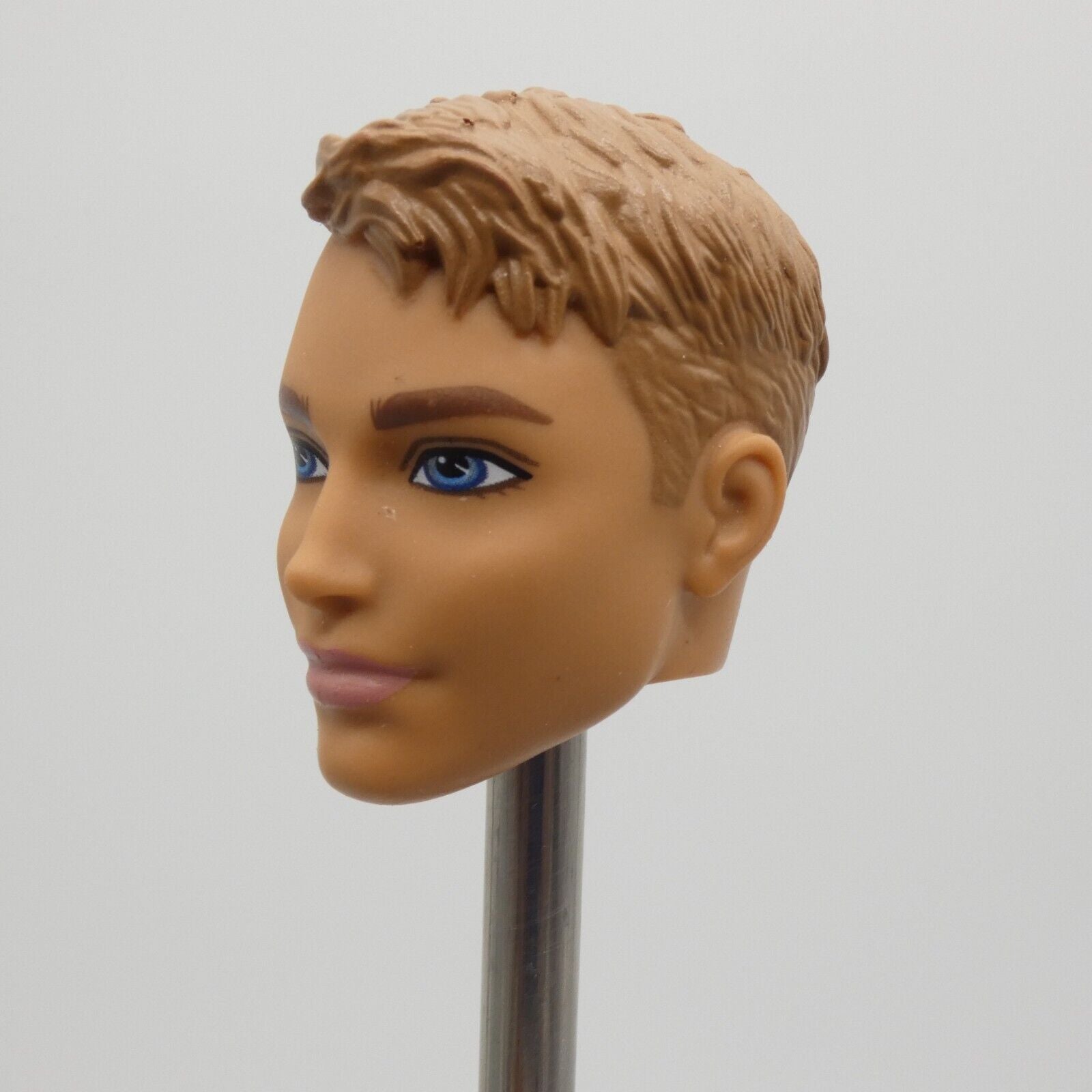 Barbie Dolphin Magic Ken Doll Head Brown Hair Blue Eyes 2017 Mattel FBD71