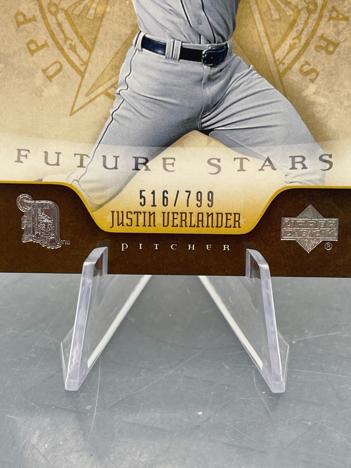 2005 Upper Deck MLB Artifacts #237 Justin Verlander Future Stars Numbered / 799