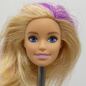 Barbie Dreamtopia Princess Doll Head Millie Face Blonde Purple Hair 2020 GJK13