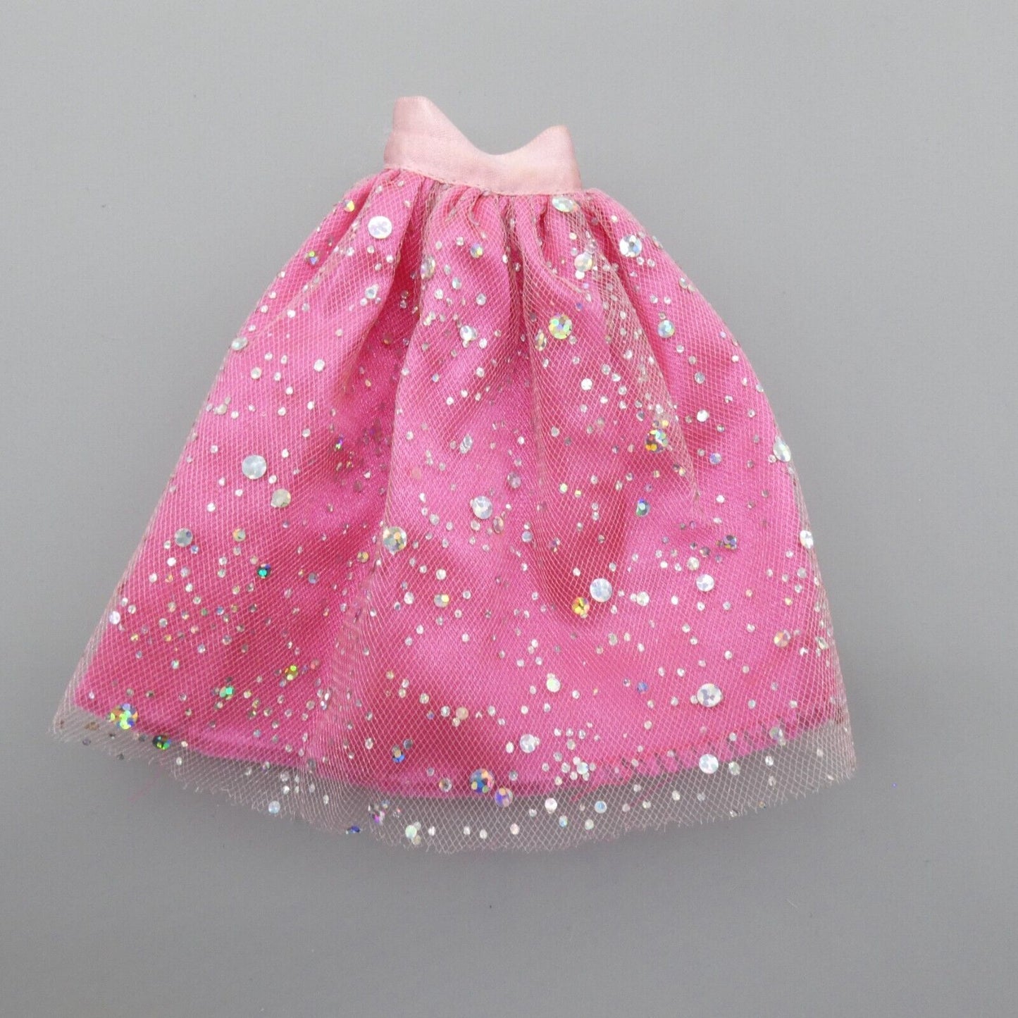 Barbie Blingdom Doll Skirt Pink Glittery Sparkles Princess Tulle Overskirt 2009