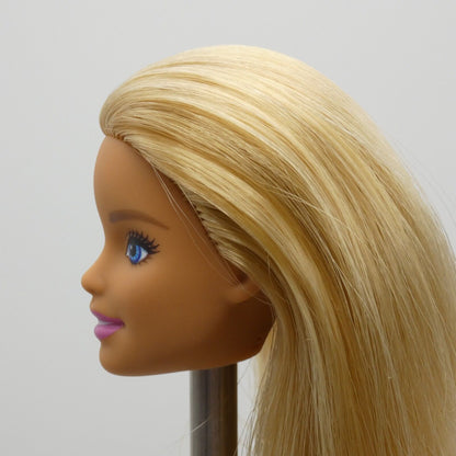 Barbie Fashionistas Doll Head Millie Face Blonde Medium Light Skin T7439