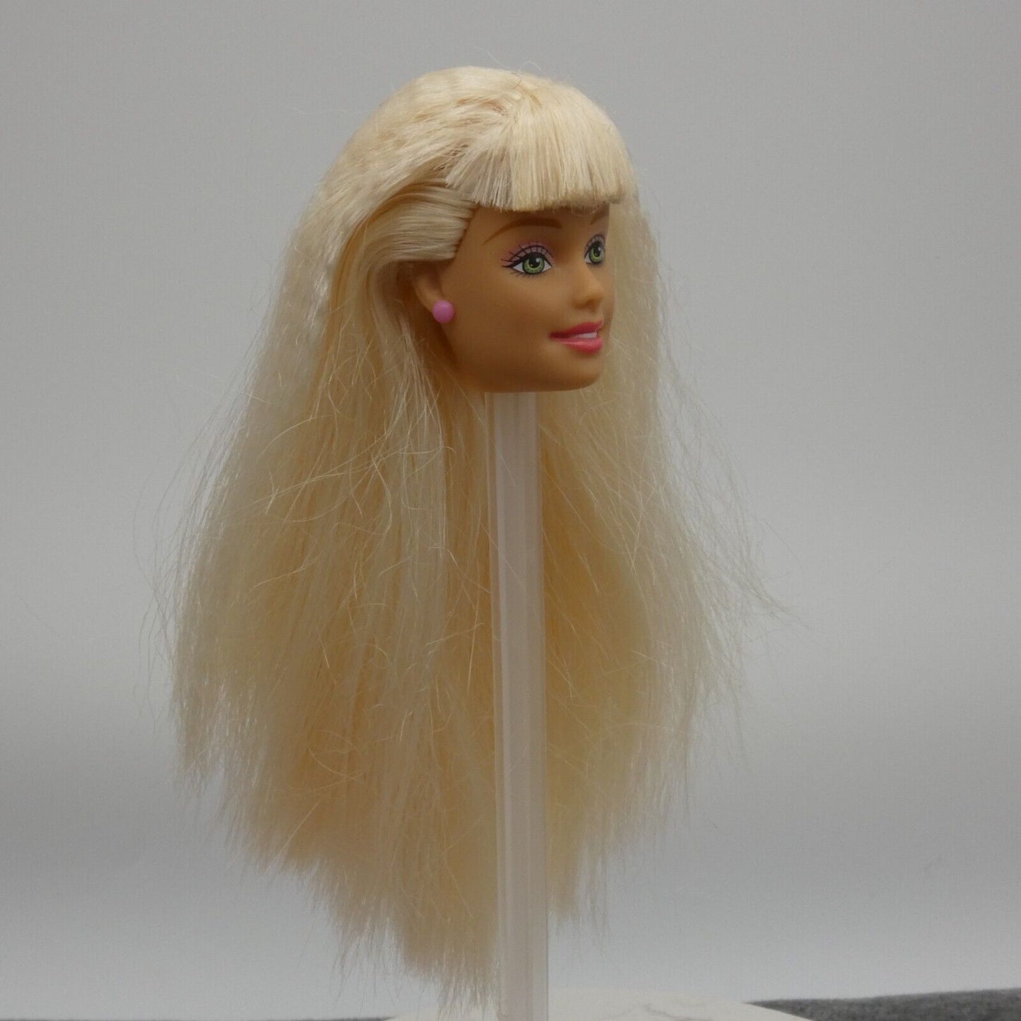 Barbie Stroll N Play Doll Head Generation Girl Face Blonde Hair Green Eyes 2002