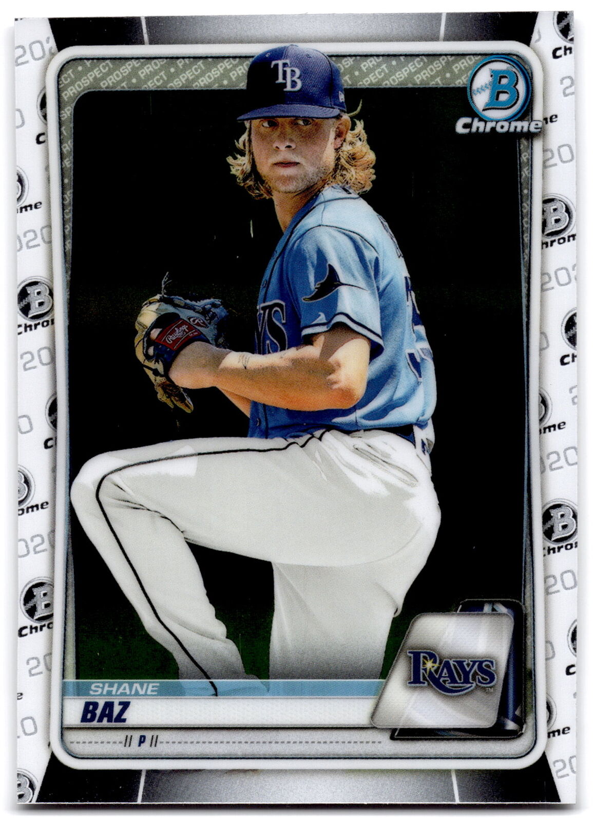 2020 Bowman #BCP-20 Shane Baz Chrome Prospects NRMT