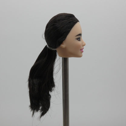 Barbie Made To Move Tennis Player Doll Head Only Black Hair Asian 2023 HKT73 M