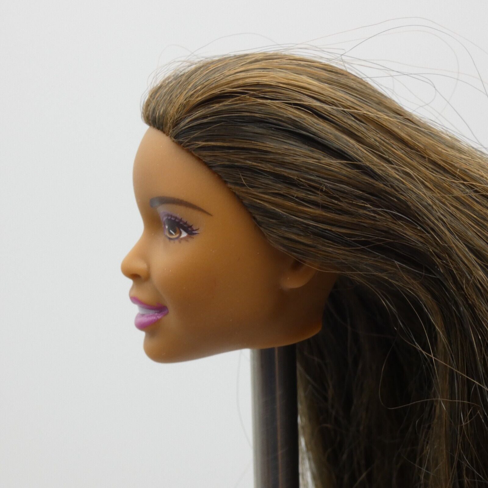 Barbie Fashionistas Doll Head Nikki Desiree Face AA Medium Skin 2013 BJV23