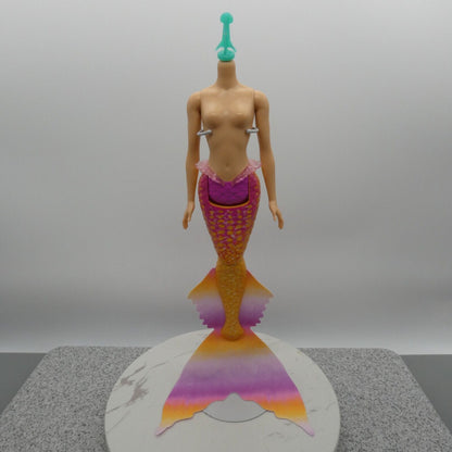 Disney Little Mermaid Live Action Mala Doll Body Pink Tail Light Skin HND29