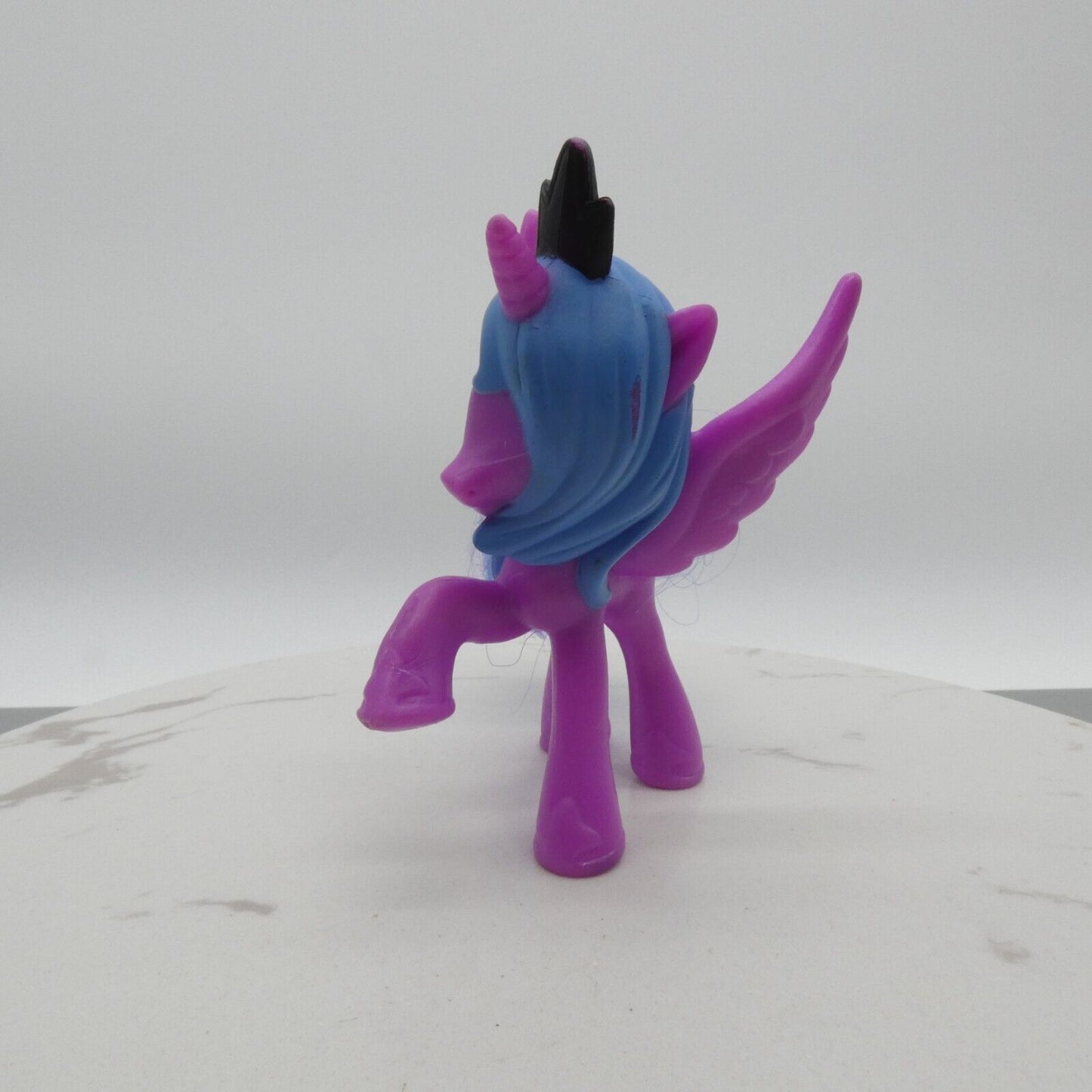 My Little Pony Friendship is Magic Princess Luna Purple 2014 McDonalds Moon Mark