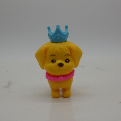 Barbie Dreamtopia Honey Puppy Doll Pet Blue Crown Pink Collar 2018 Mattel FRB14