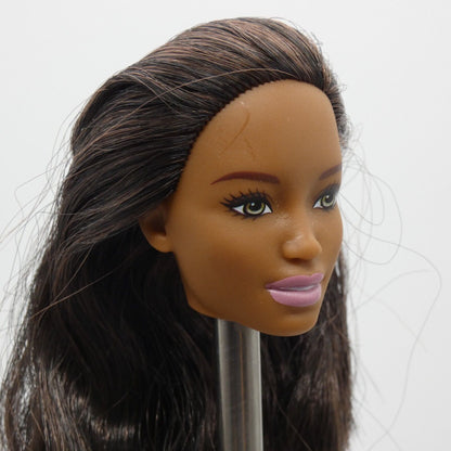 Barbie Sweet Orchard Farm Doll Head African American Kim Face 2019 GFY80