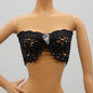 Barbie Doll Size Black Lace Bra With Gem Fits Model Muse And Made To Move