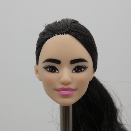 Barbie Made To Move Tennis Player Doll Head Asian Light Hair 2023 HKT73 Mattel D