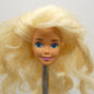 Barbie And The Beat Doll Head Superstar Face  Wavy Curly Hair 1989 Mattel 2751