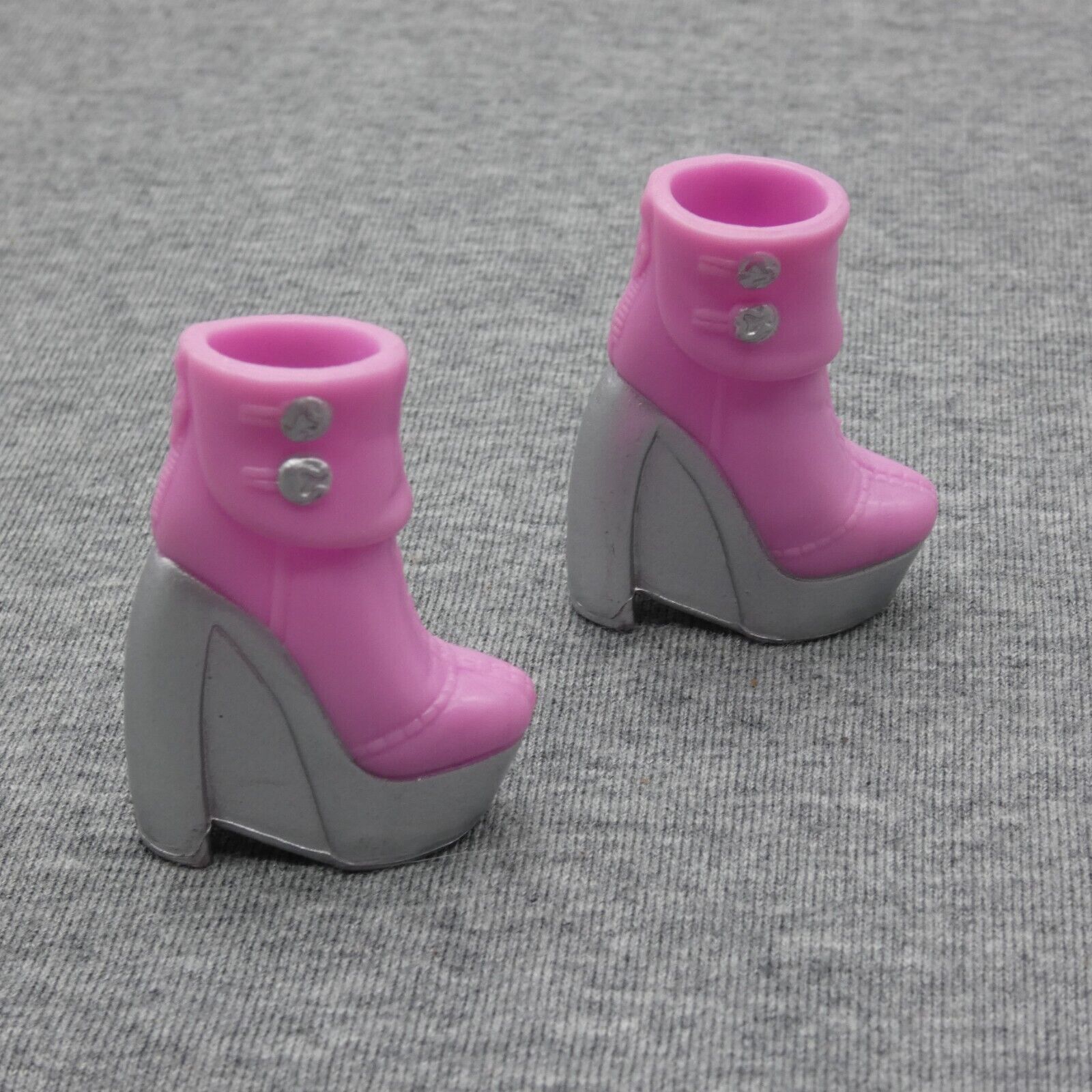 My Little Pony Equestria Girls Doll Boots Pink Silver Shoes