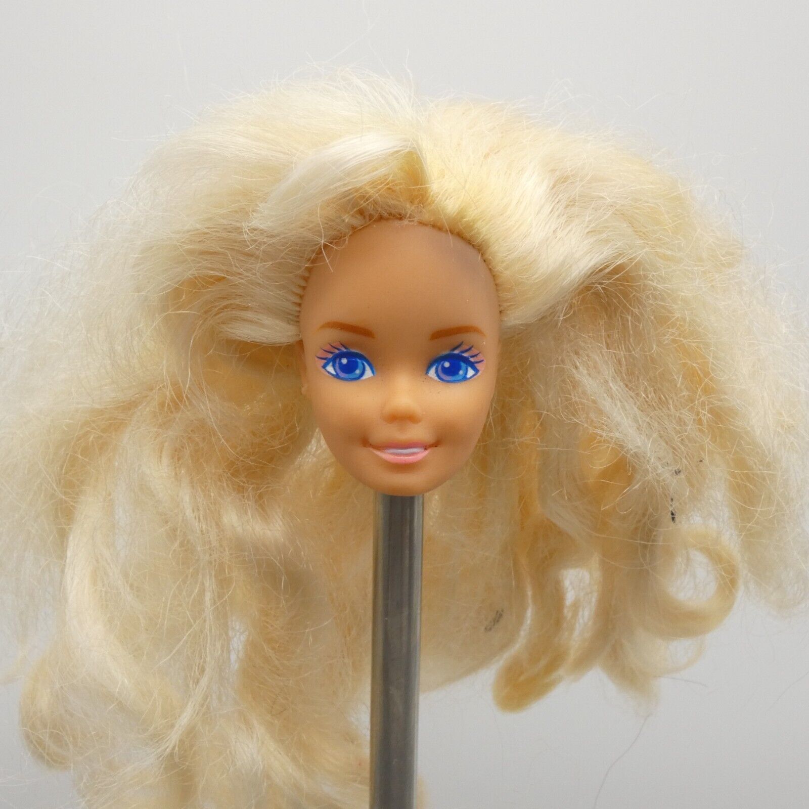 Barbie Cool Times Doll Head Superstar Face Super Scooter 1988 Mattel 3022 Flawed