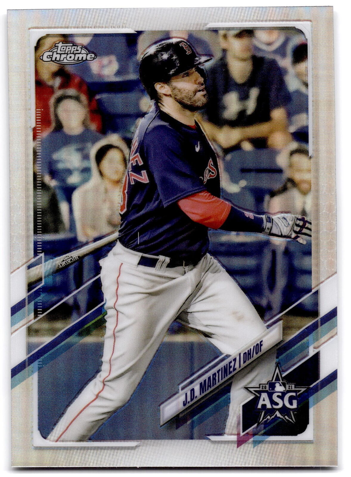 2021 Topps Chrome Update #ASG-28 J.D. Martinez 2021 All-Star Game NRMT