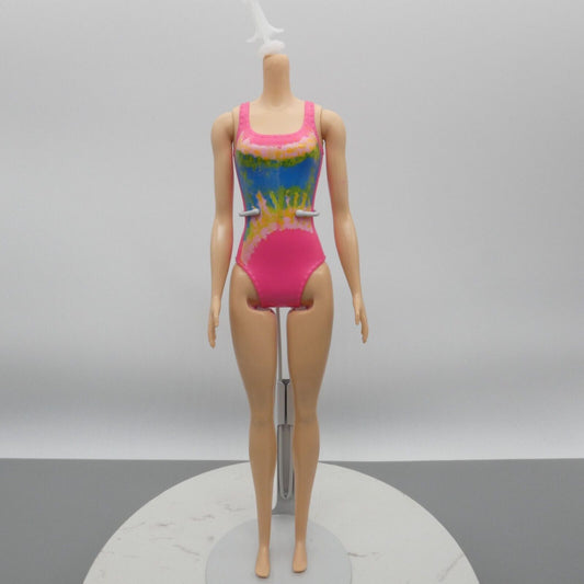 Barbie Color Reveal Tie Dye Fashion Maker Doll Body Pink Molded Suit 2022 HCD29