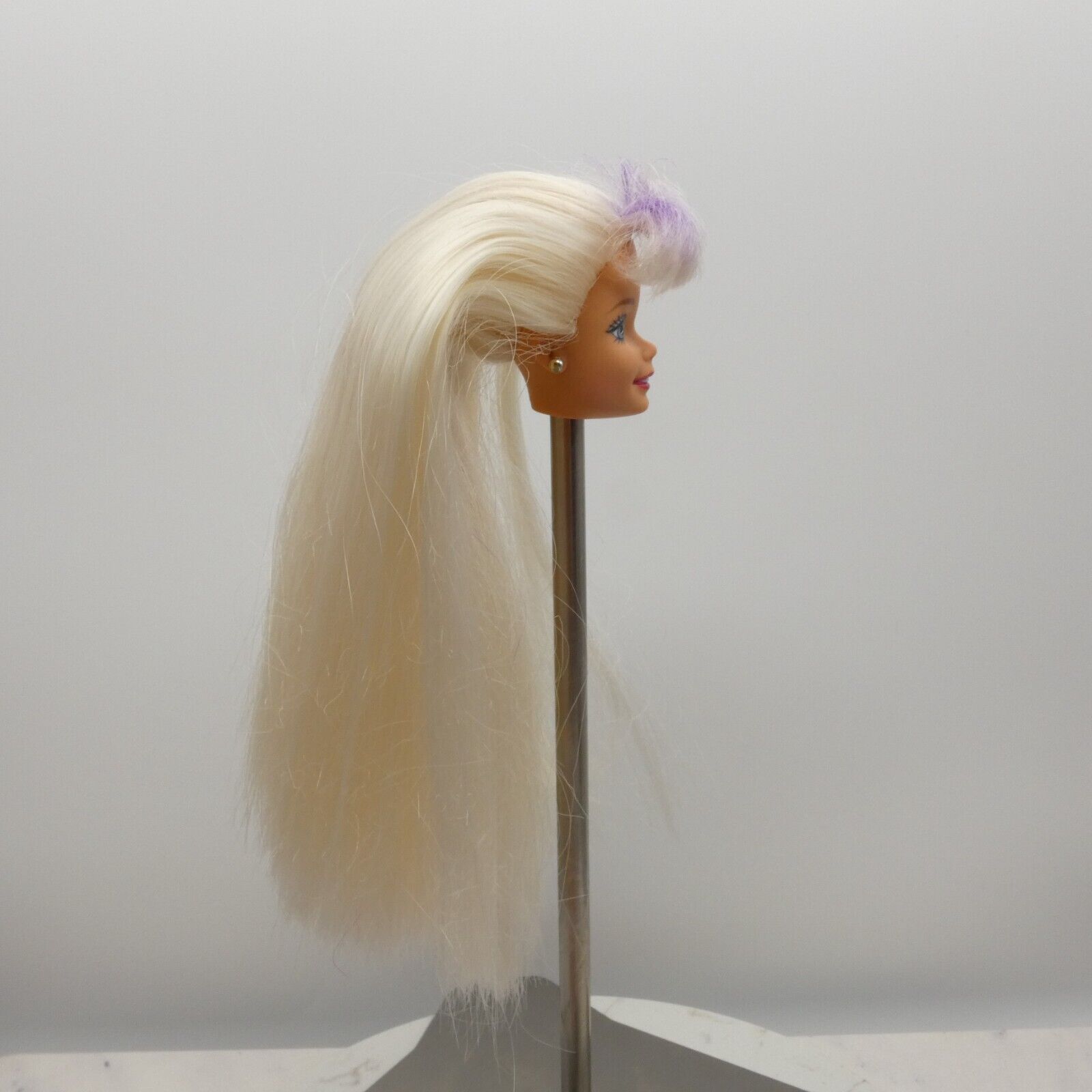 Barbie Cool Shoppin Doll Head Blonde Hair Bangs SuperStar 1998 Mattel 17487