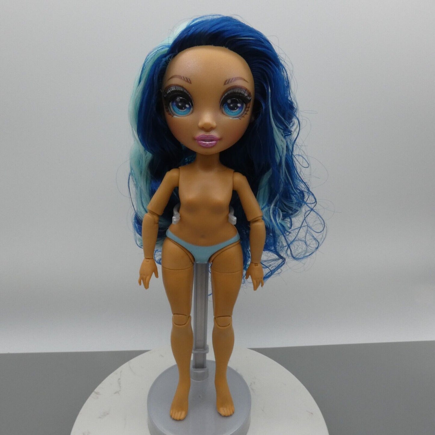 Rainbow High Skyler Bradshaw Series 1 Doll 2020 Nude Articulated Head Blue Hair