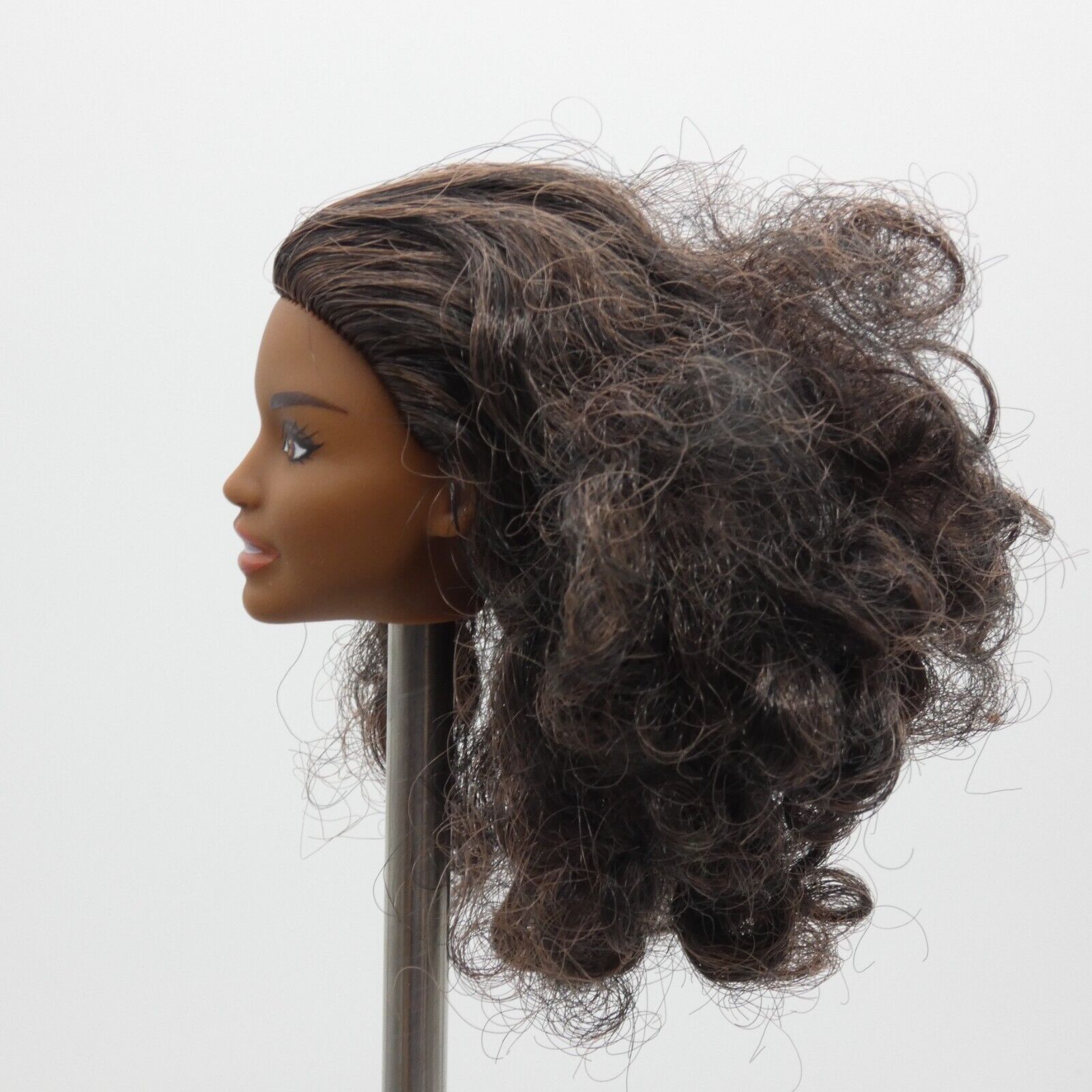 Barbie African American Doll Head Daya Face Curly Brown Hair 2020 Mattel GVJ98