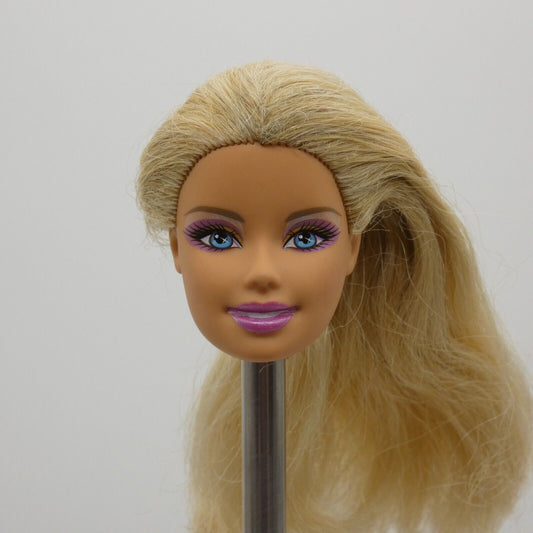 Barbie Doll Head Generation Girl CEO Face Blonde Hair Medium Light Skin Mattel