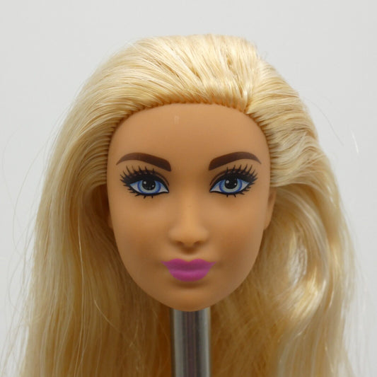 Barbie Fashionistas 68 Doll Head Goddess Face Blonde Medium Light Skin FJF41