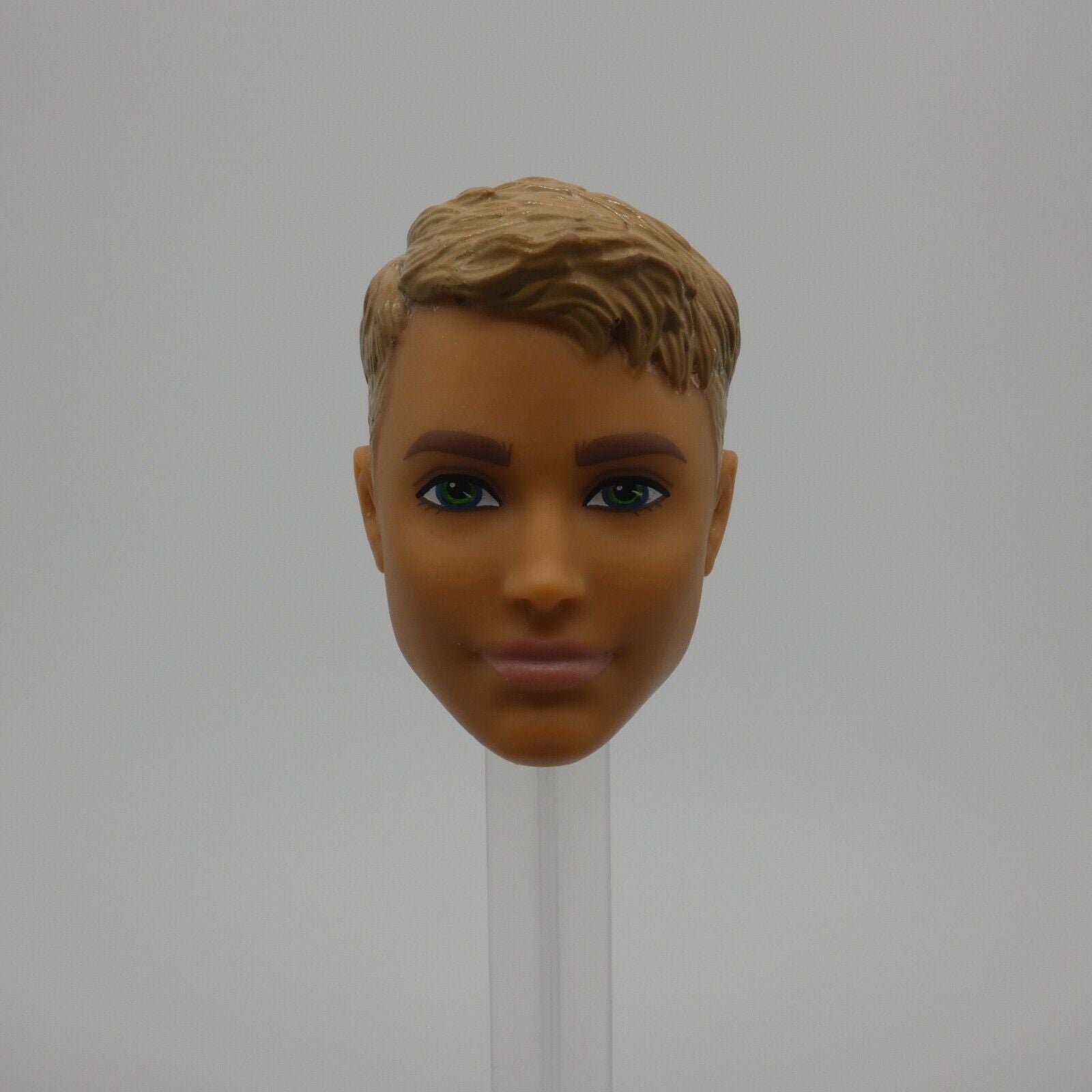 Barbie Fashionistas Ken Doll Molded Blonde Green Eyes Dolphin Magic Face