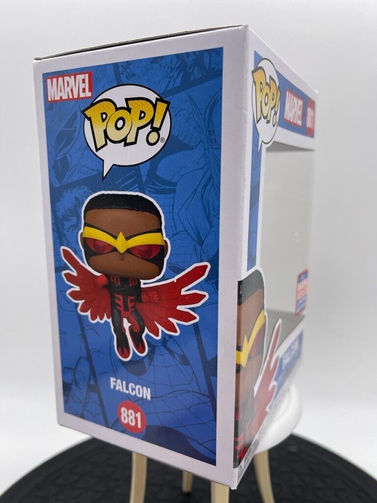 Funko Pop Marvel Falcon 881 Bobble Head 2021 Summer Convention Limited Edition