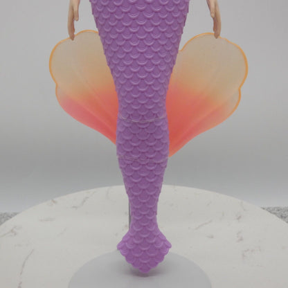 Barbie Dreamtopia Mermaid Doll Body Only Light Skin Purple Pink Tail 2023 HRR06