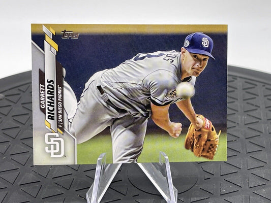 2020 Topps Update Series U-227 Garrett Richards San Diego Padres Gold Foil