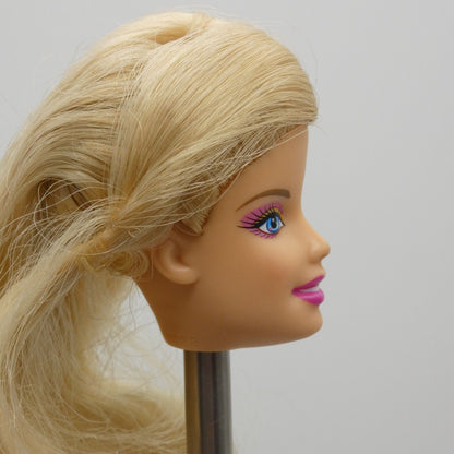 Barbie In the Pink Shoes Doll Head Generation Girl CEO Face Blonde 2013 X8810