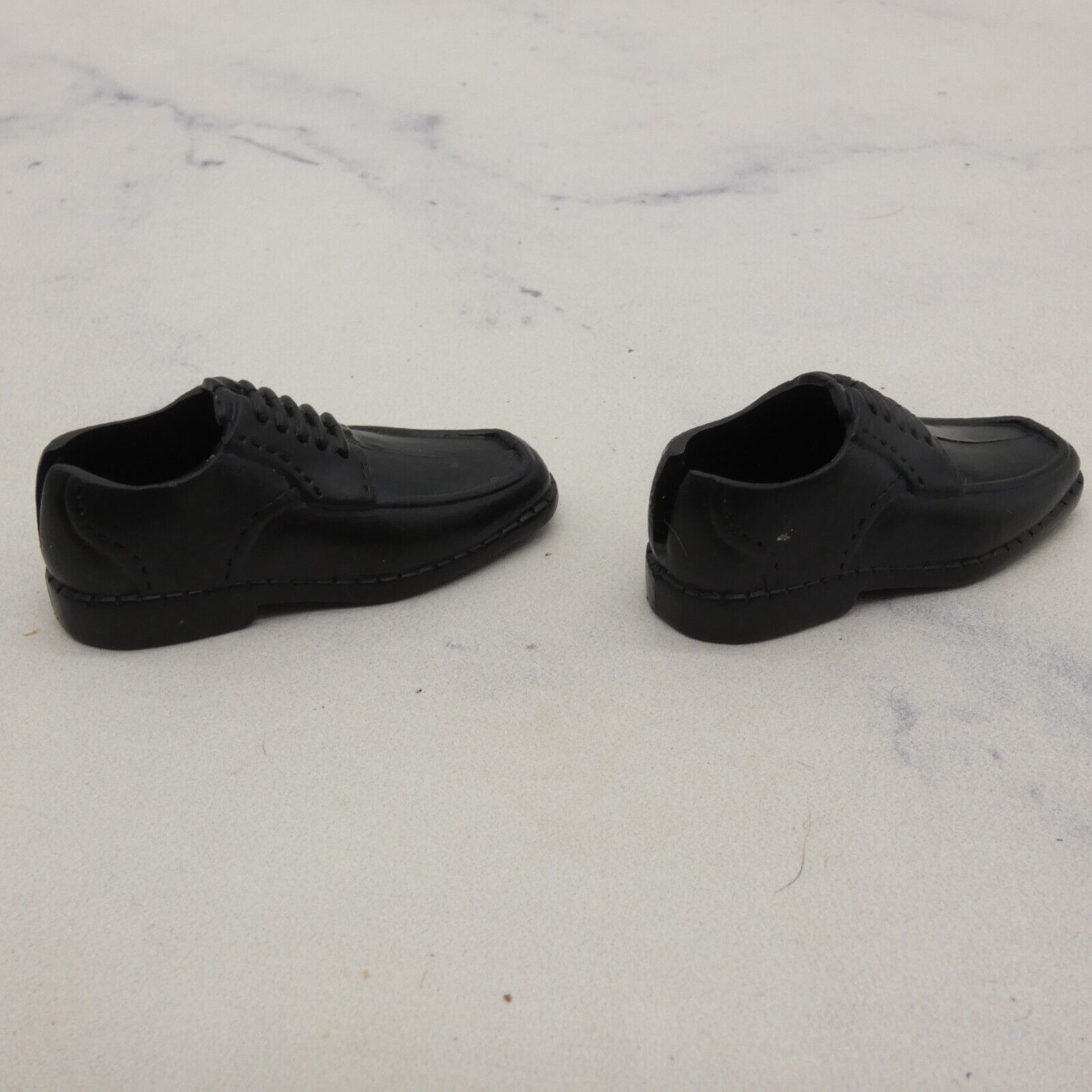 Barbie Ken Doll Shoes Black Formal Wear Suit Wedding Tuxedo Genuine Mattel