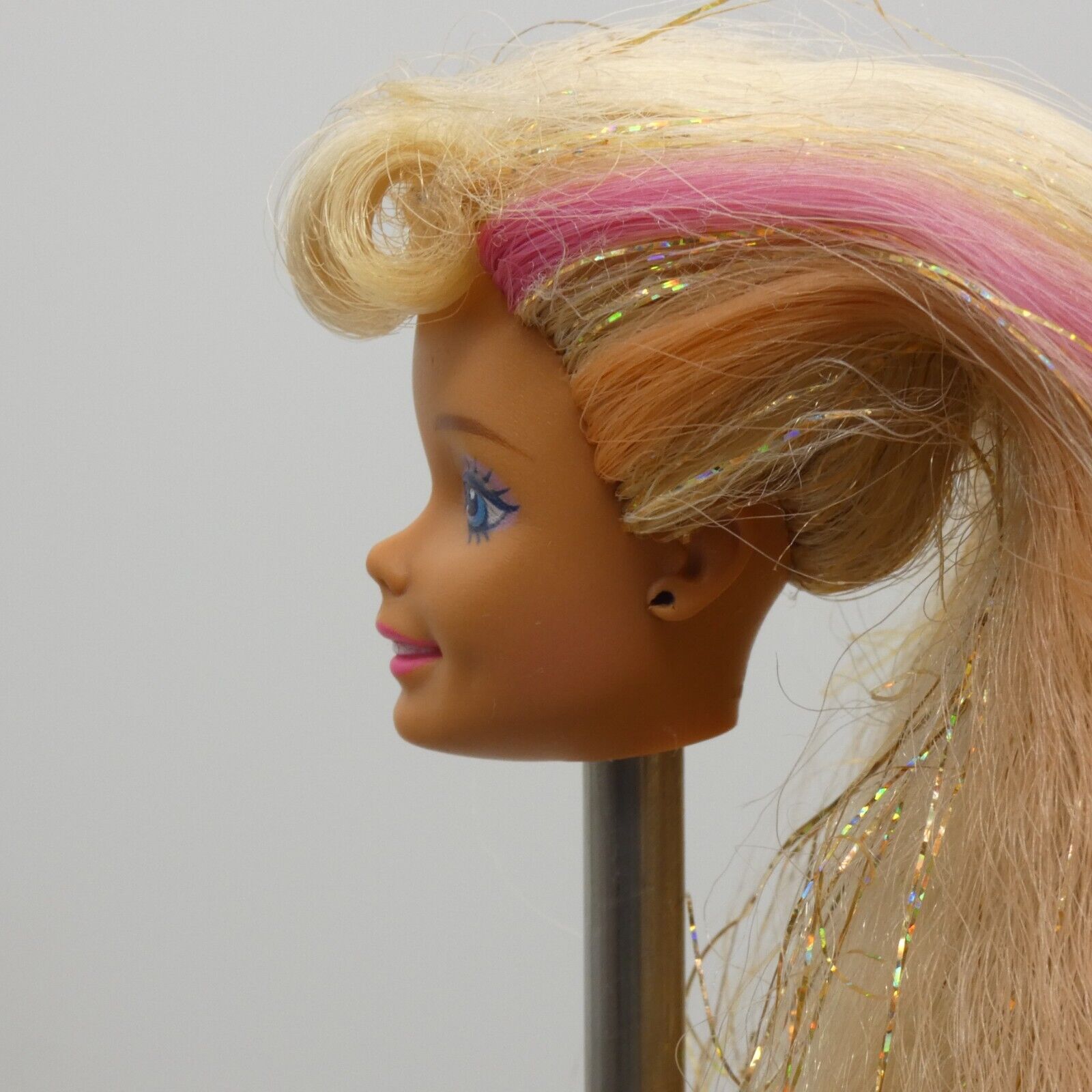 Barbie Splash N Color Doll Head Tan SuperStar Face Medium Light Skin 16169 1997