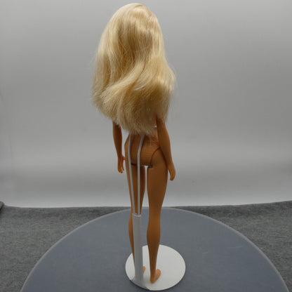 Barbie Doll Millie Blonde Nude Straight Arms Flat Feet Right Side Part 2015 Body