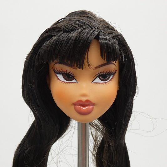 Bratz Doll Head Only Medium Light Tan Skin Kylie Jenner Day Long Hair 2023 O17C