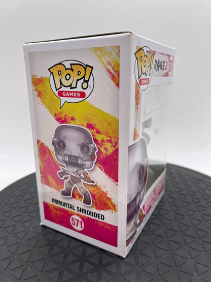 Funko Pop Games Rage 2 Immortal Shrouded 571 Vinyl Figure NRFB 2019 DRM191121