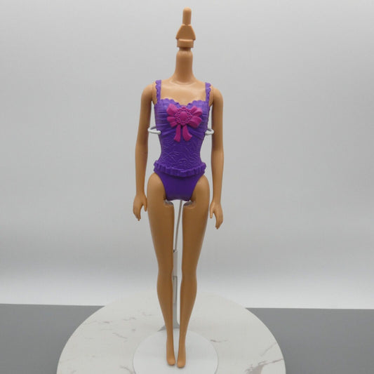 Barbie Dreamtopia Princess Doll Body Only Purple Molded Bodysuit 2019 GHP45