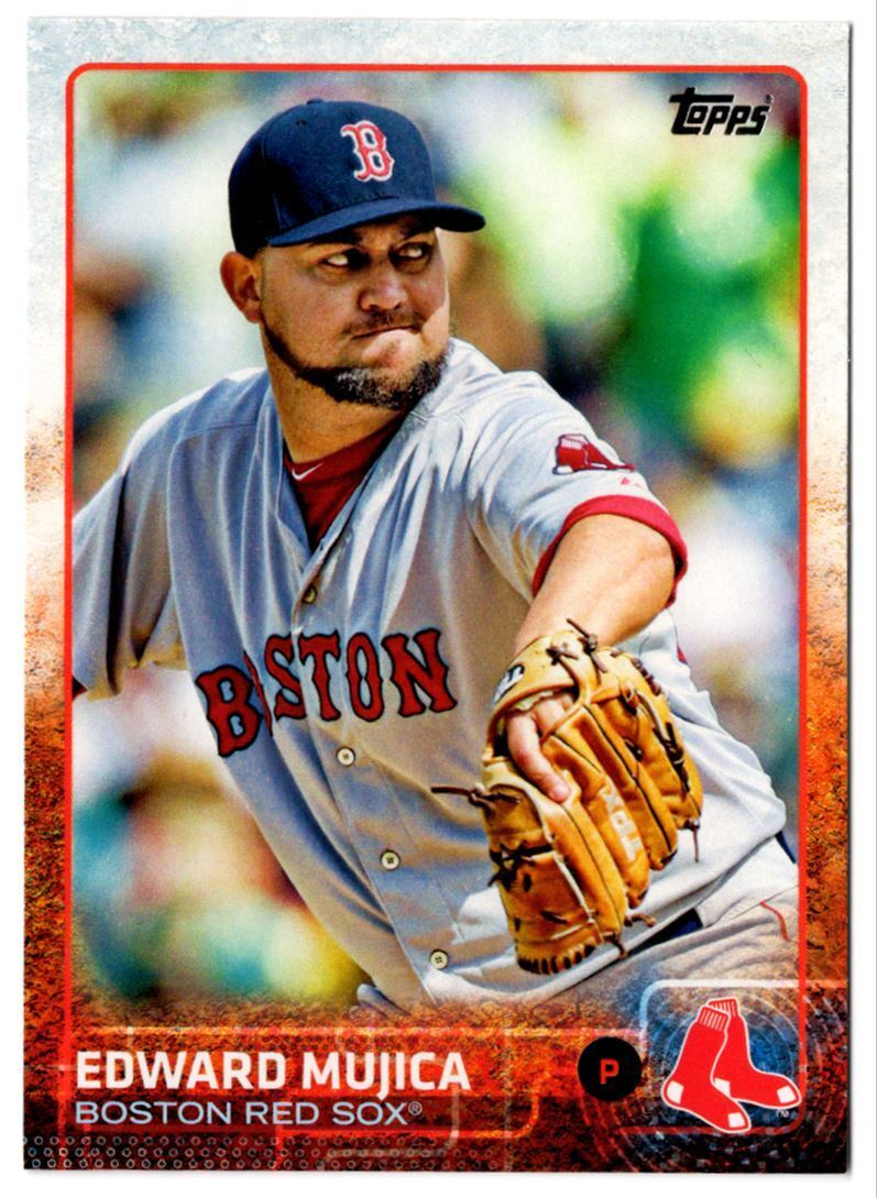 2015 Topps Edward Mujica Boston Red Sox #131