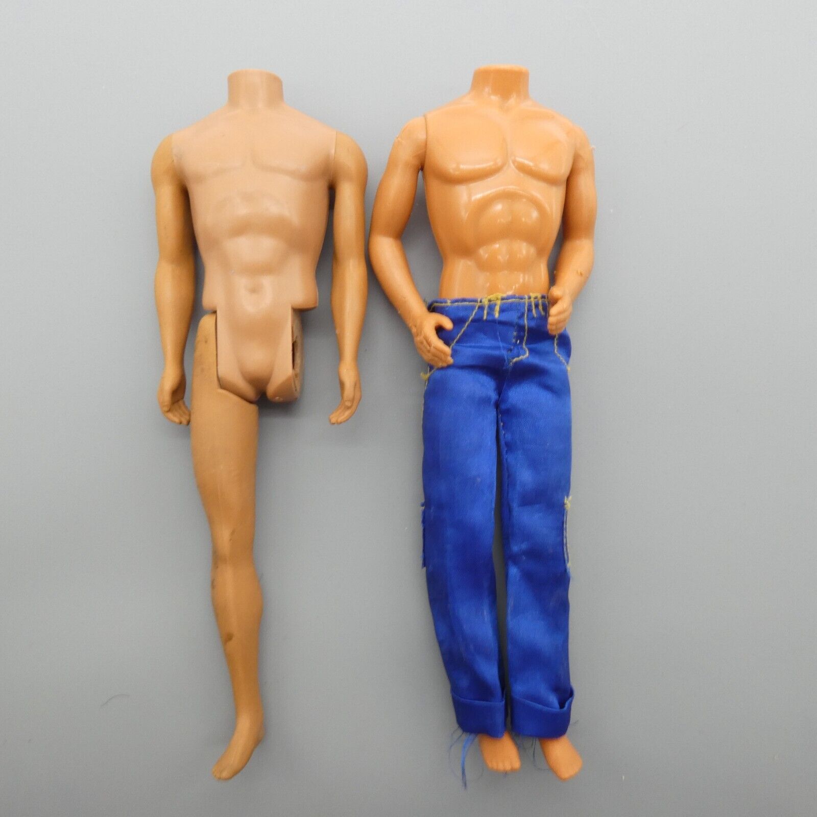 Ken Doll Bodies Lot For Parts Or Repair Flaws Present TLC Various Models 2xR