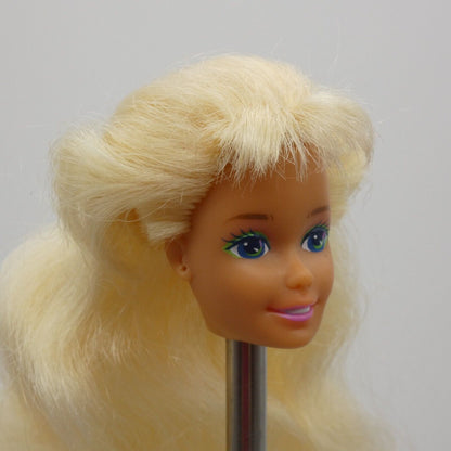 Barbie And The Beat Doll Head SuperStar Face Blonde Hair 1990 Mattel 2751