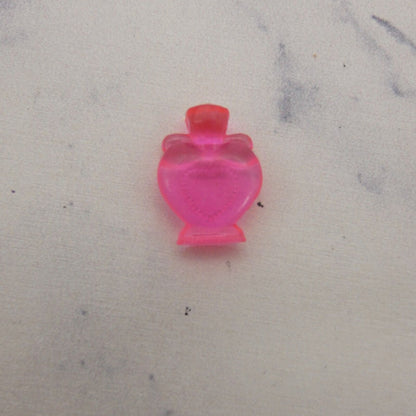 Barbie Doll Size Perfume Bottle Pink Translucent Diorama Playset Accessory