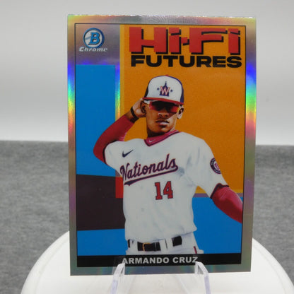 Armando Cruz - 2022 Bowman Chrome HI-FI FUTURES #HIFI-24 - Nationals RC