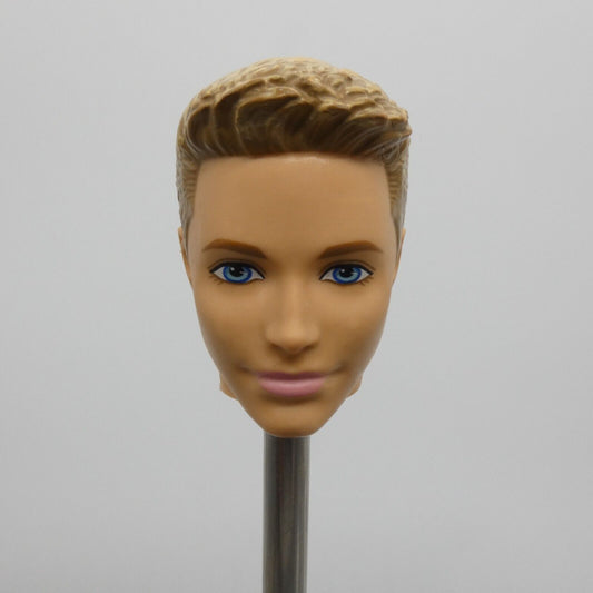 Barbie Water Play Beach Ken Doll Head Prince Keiran Face Molded Hair 2015 CFF16